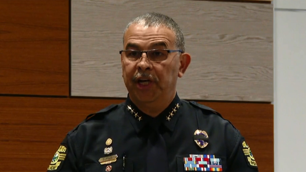 Orlando Rolón, jefe de policía de Orlando