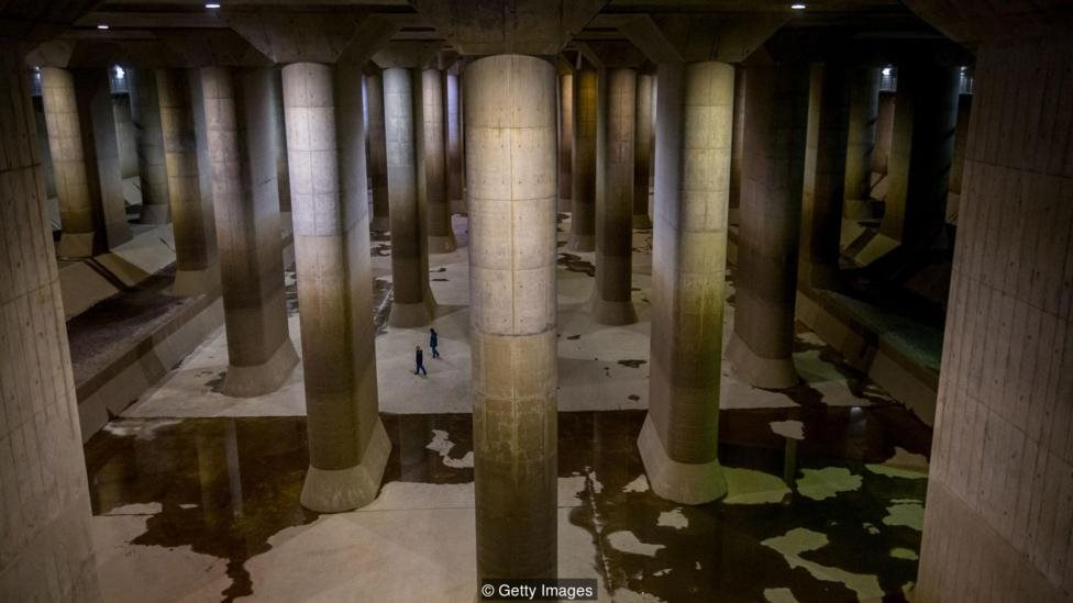 Sistem Metropolitan Area Outer Underground Discharge dan katedral banjir ini menghabiskan iaya $2 miliar.