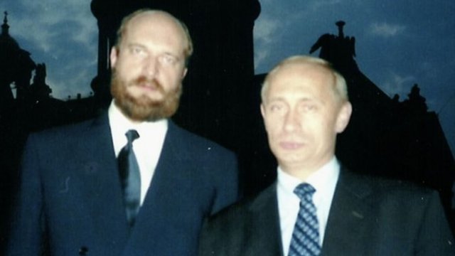 Sergei Pugachev y Vladimir Putin