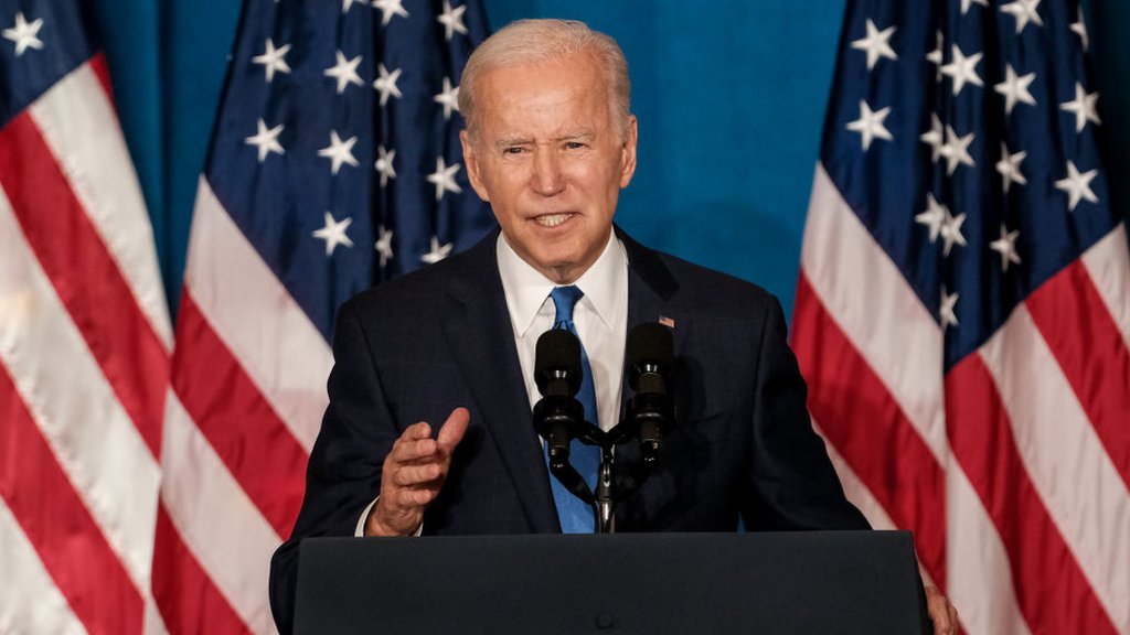 US midterms: Biden warns election denial is 'path to chaos'