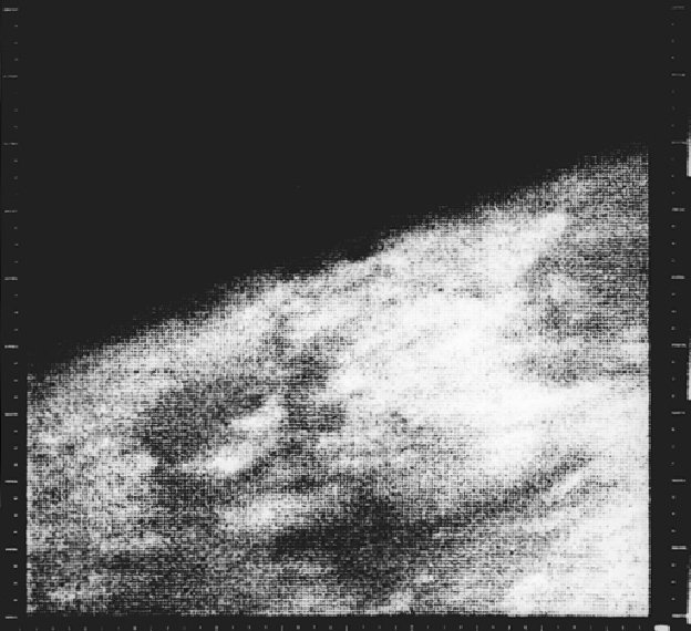 Mariner 4 изображение Марса
