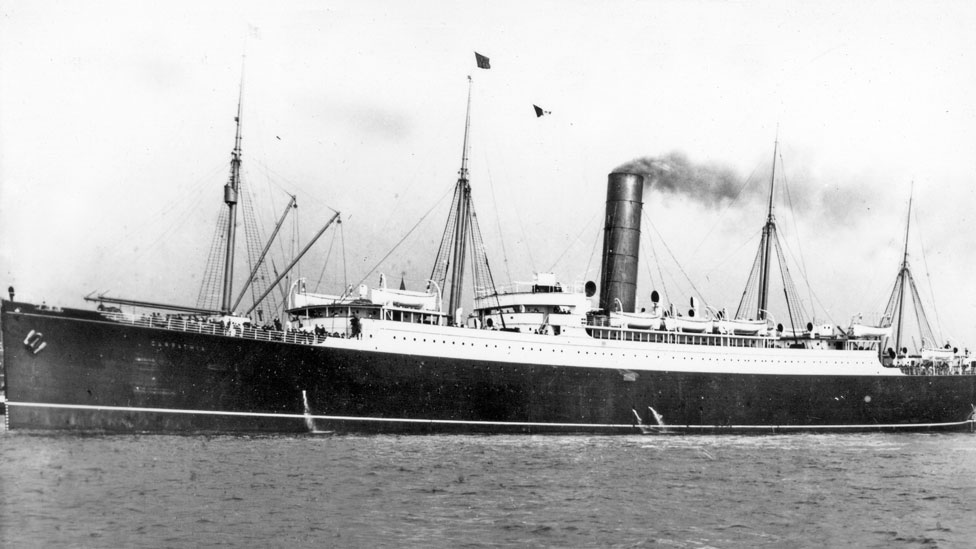 El RMS Carpathi