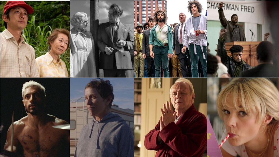 Imágenes promocionales de las ocho películas nominadas al Oscar en la categoría de mejor filme.