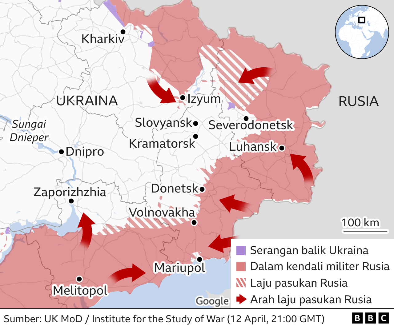ukraina timur