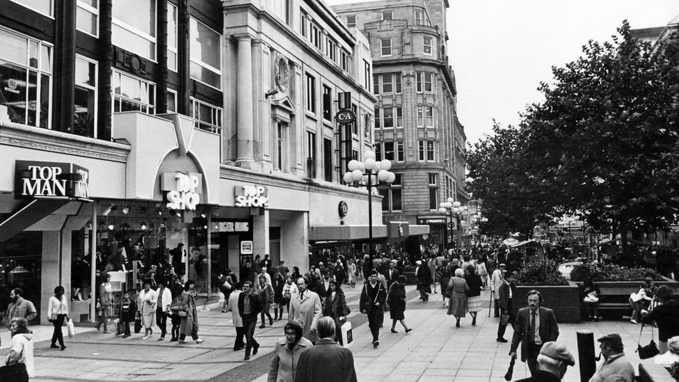 Архивное изображение магазина Topshop / Topman в Ливерпуле