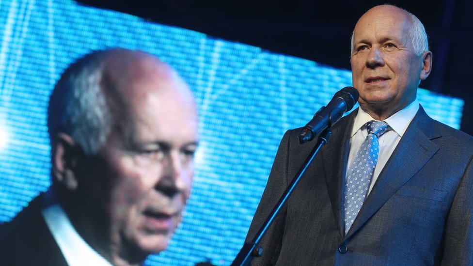 Sergey Chemezov, el presidente ejecutivo de Rostec