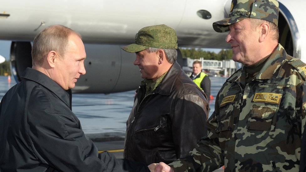 Rusia también ha aumentado su presencia militar en Kaliningrado. Putin en Kaliningrado