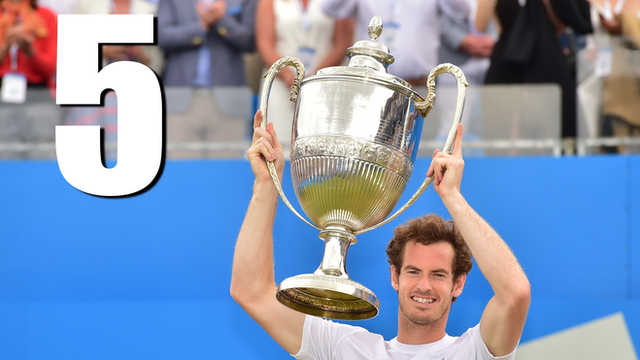 Andy Murray wins fourth Queen's title with two wins in a day