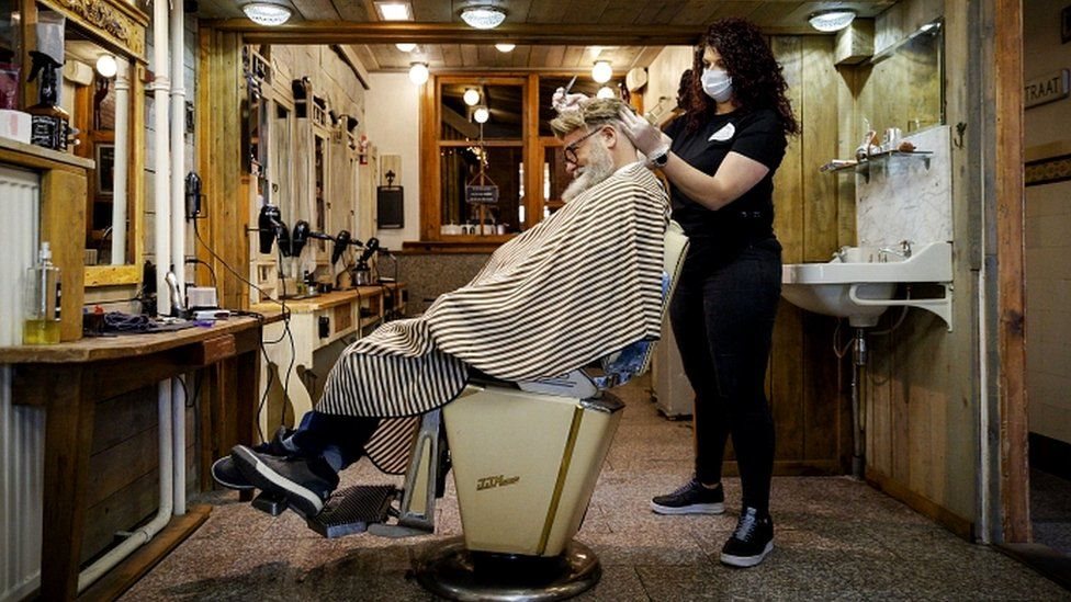 Potong rambut di Belanda