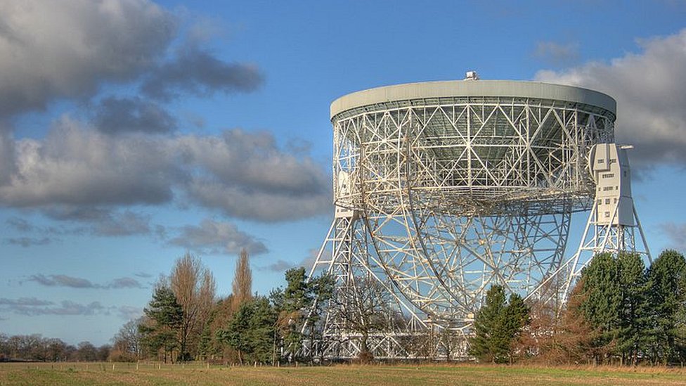 Телескоп Ловелла в обсерватории Джодрелл-Бэнк