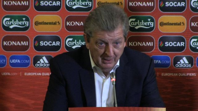England manager Roy Hodgson