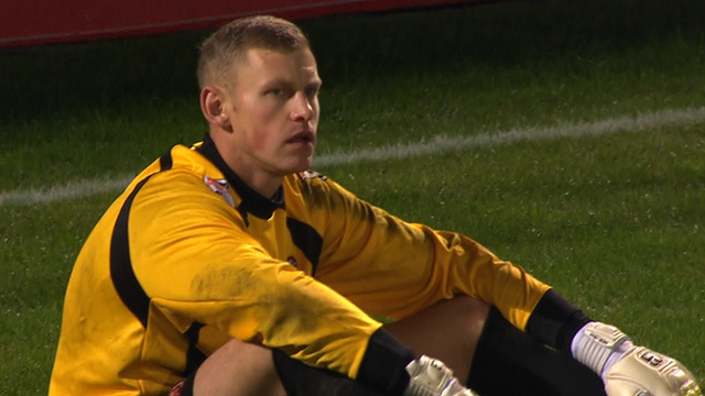 FC United goalkeeper David Carnell