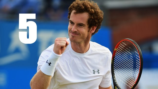 Andy Murray beats Gilles Muller to reach Queen's last four