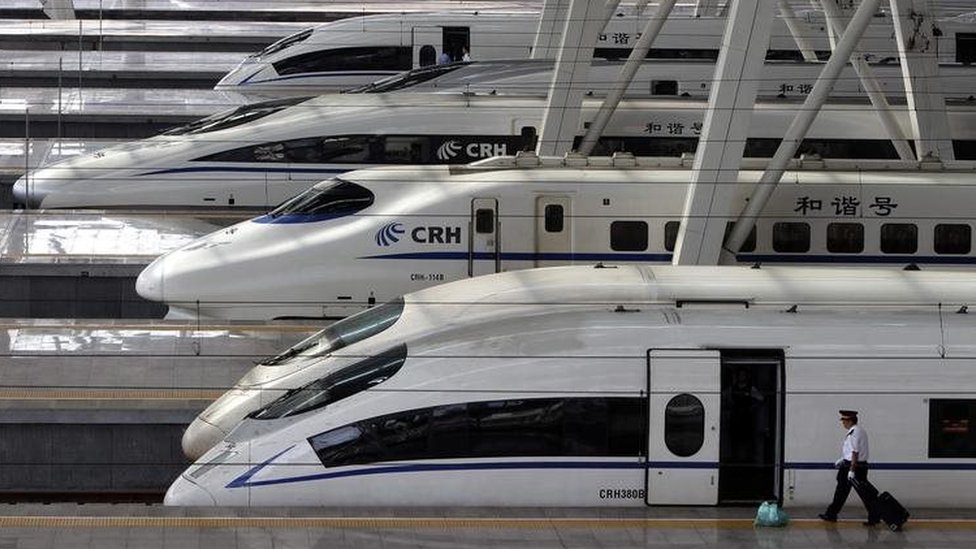 中國高鐵列車
