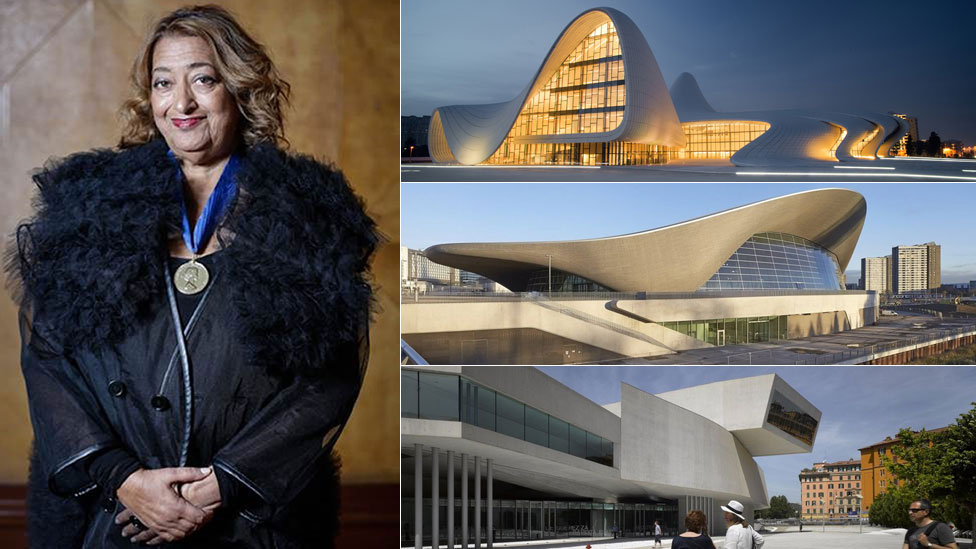 Dame Zaha Hadid receives Riba Gold Medal for architecture