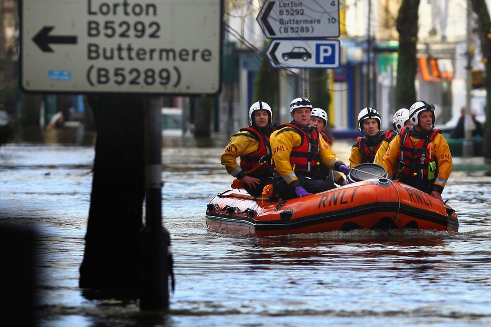 Северо-западная Англия переживает период наводнений, не имевший аналогов за столетия