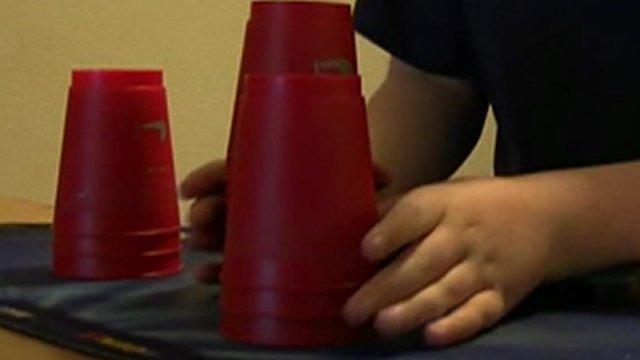 How to stack cups - BBC Newsround