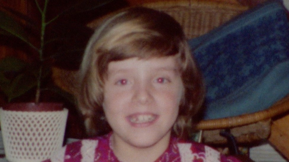 Sara Gillingham cuando era niña.