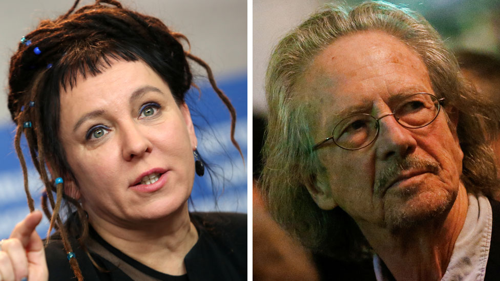 Olga Tokarčuk i Peter Handke