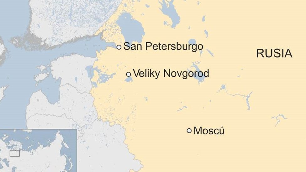 Mapa regional de Rusia