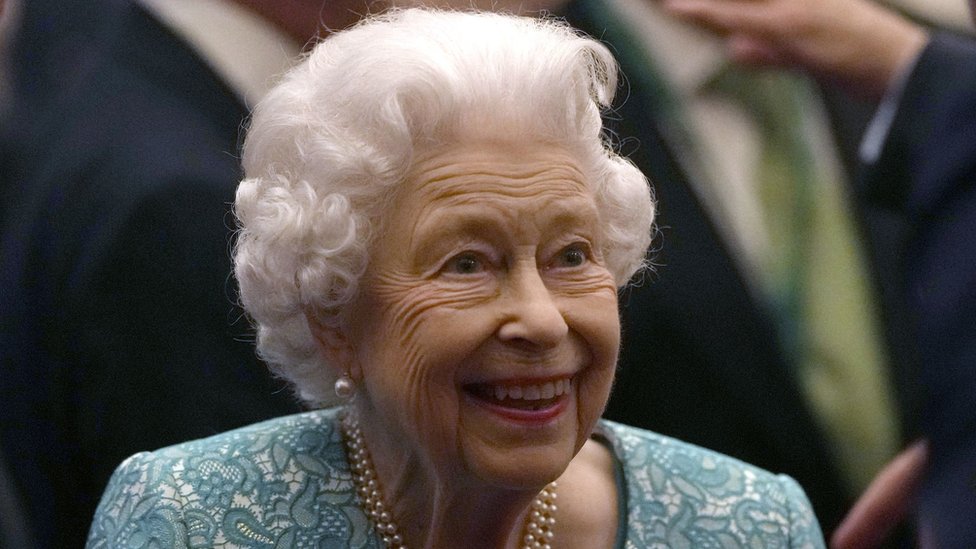 La reina Isabel II el 19 de octubre en Windsor