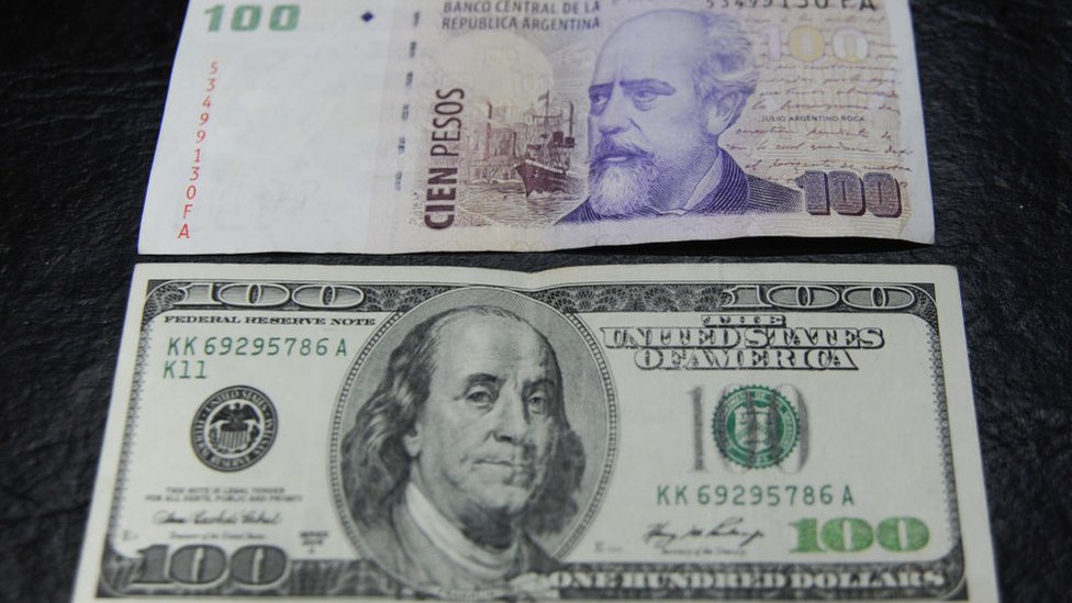 Peso vs dólar
