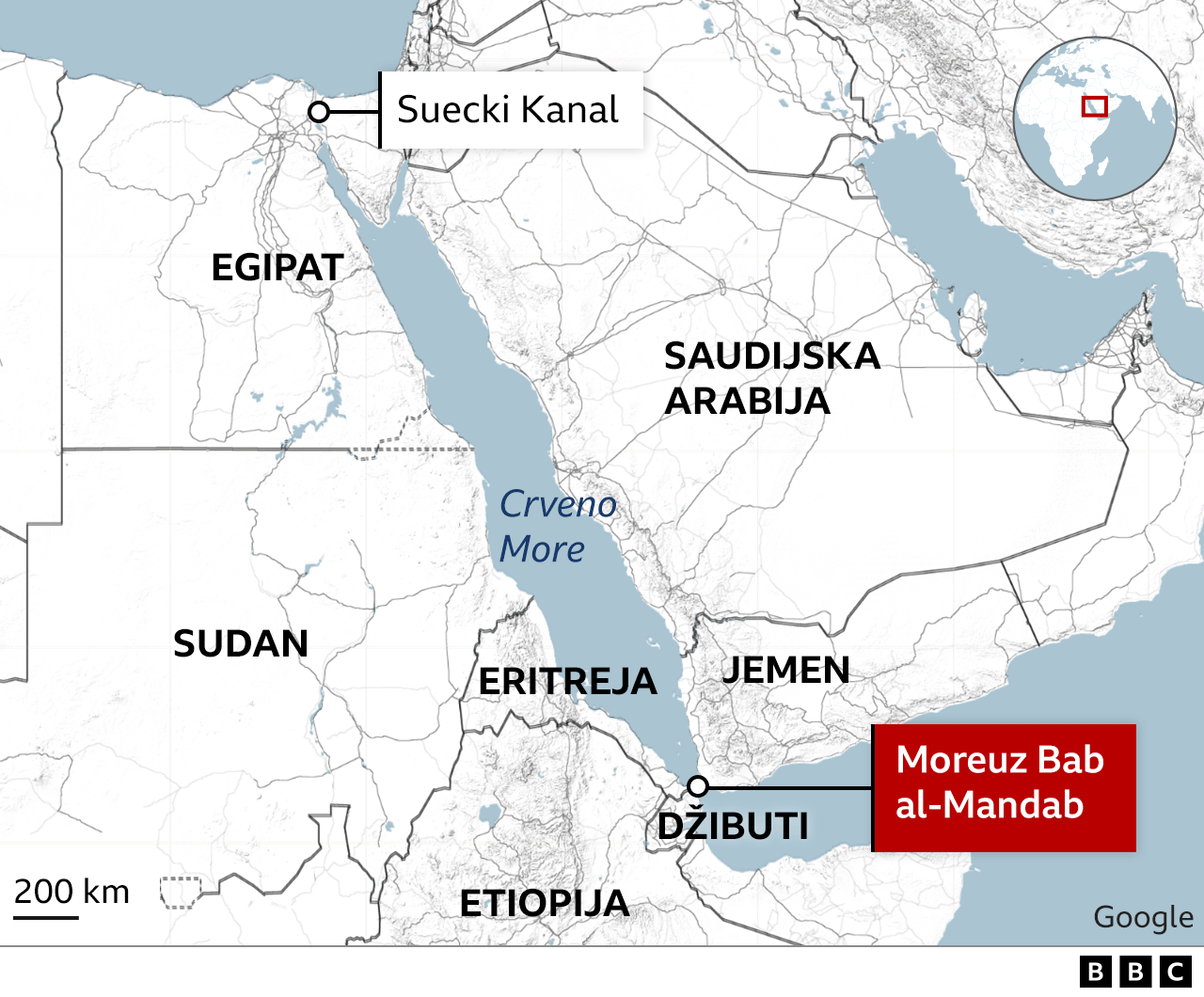 Jemen. mapa, moreuz