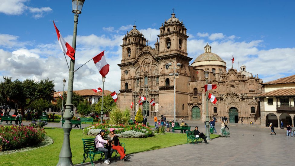 Plaza de Armas de Cuzco o Cusco.