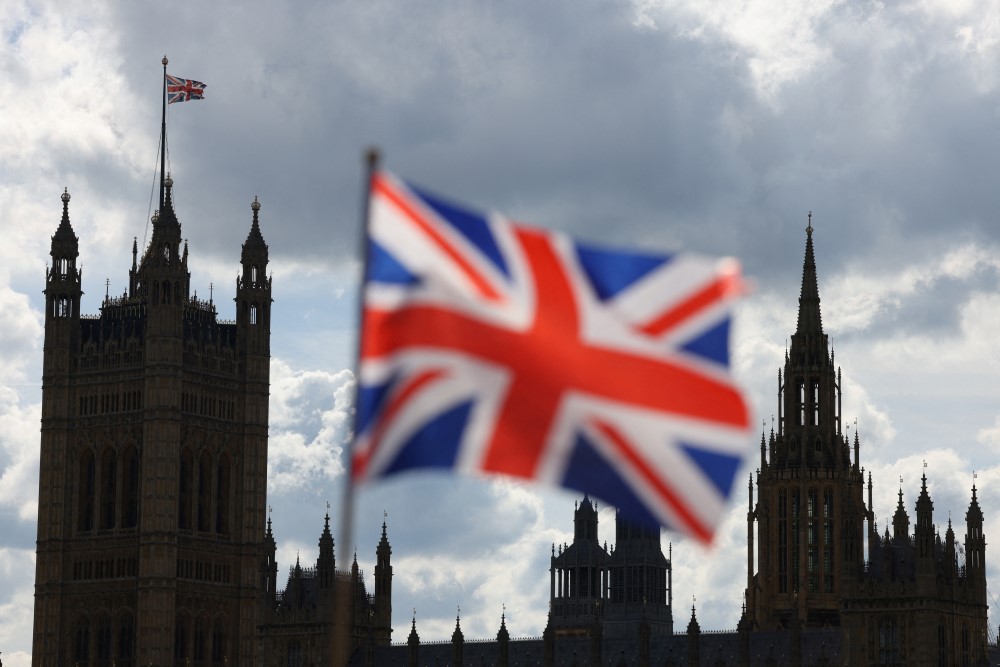 velika britanija, london, parlament, zastava velike britanije, britanska zastava