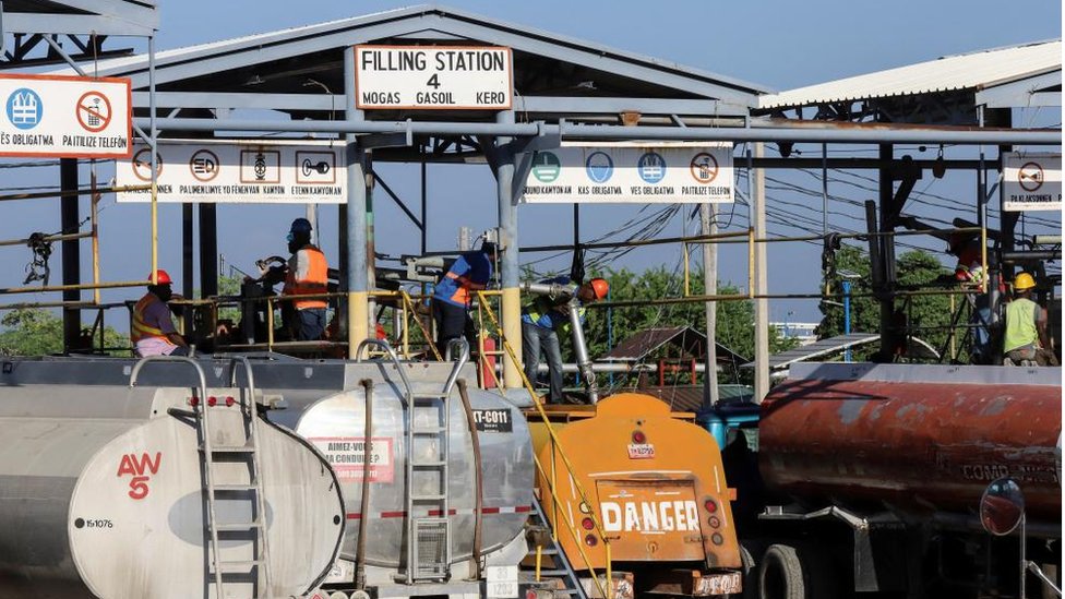 Police take control of Haiti fuel terminal