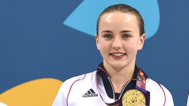 Lois Toulson wins 10m platform diving gold for Great Britain
