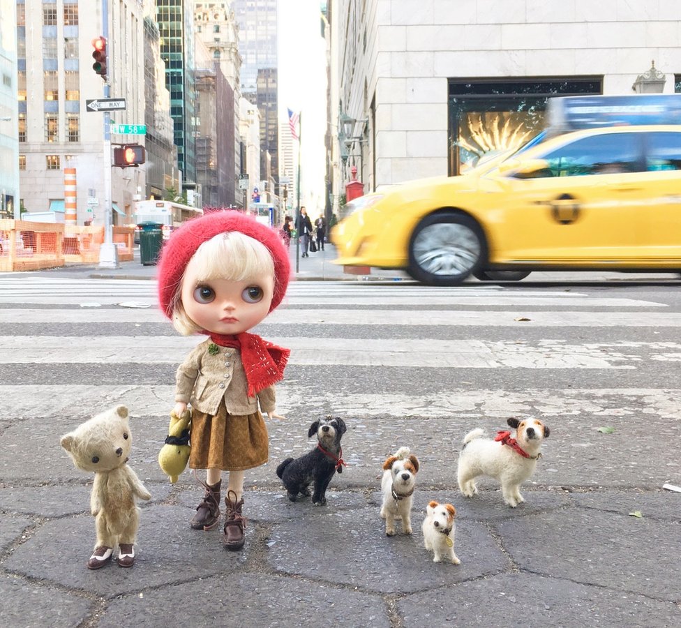 Muñeca en Nueva York