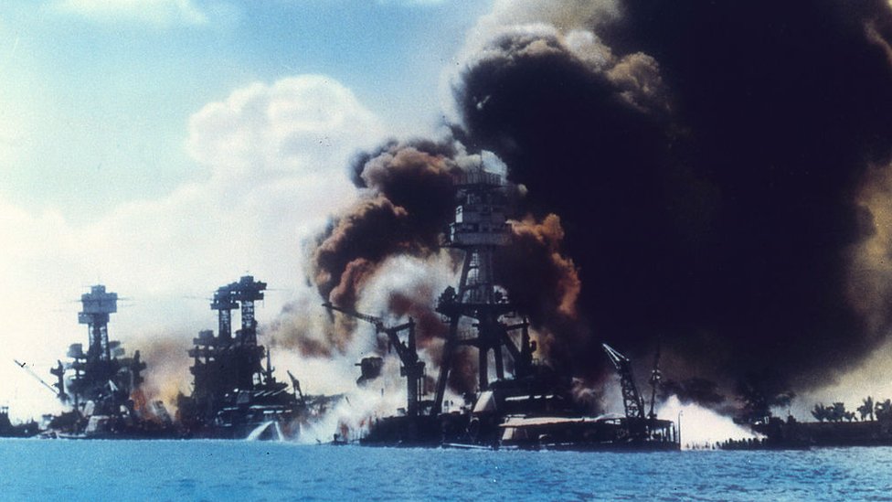 El ataque de Pearl Harbor