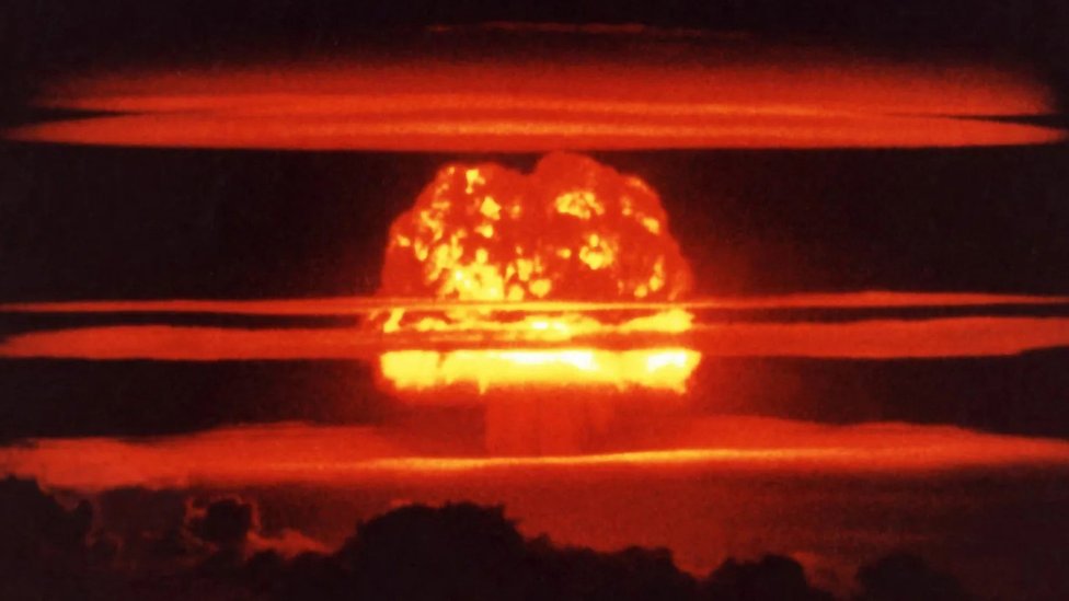 صورة لانفجار نووي