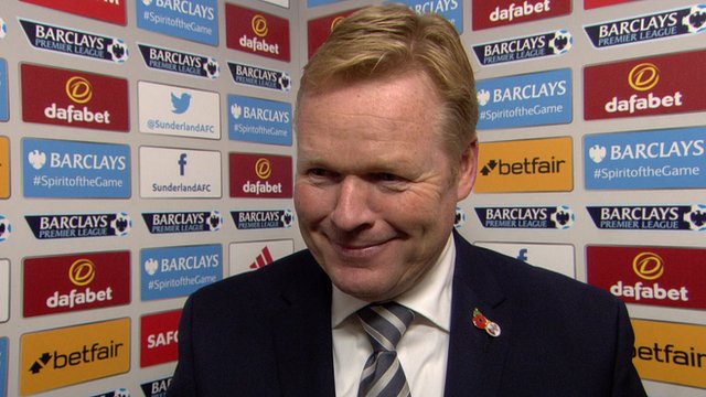 Southampton manager Ronald Koeman