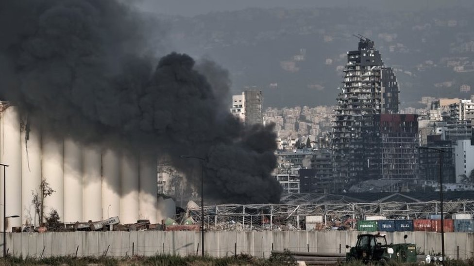 Ledakan hebat di Beirut