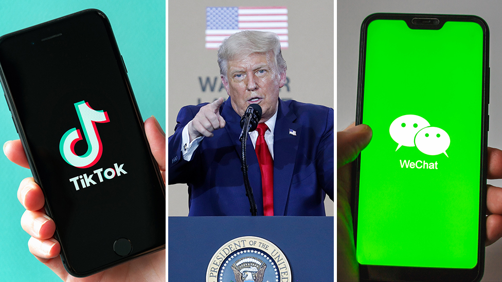TikTok/Donald Trump/WeChat