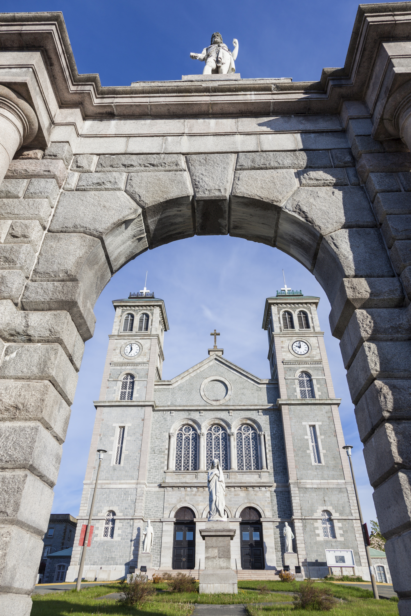 The Cathedral Basilica of Saint John the Baptist.