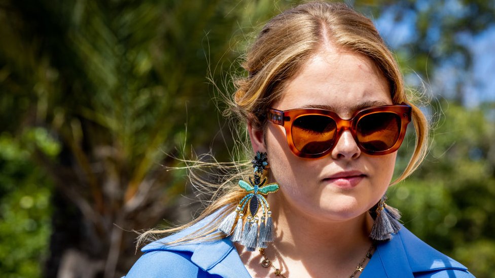 Dutch Crown Princess Amalia lived in Spain after threats - reports