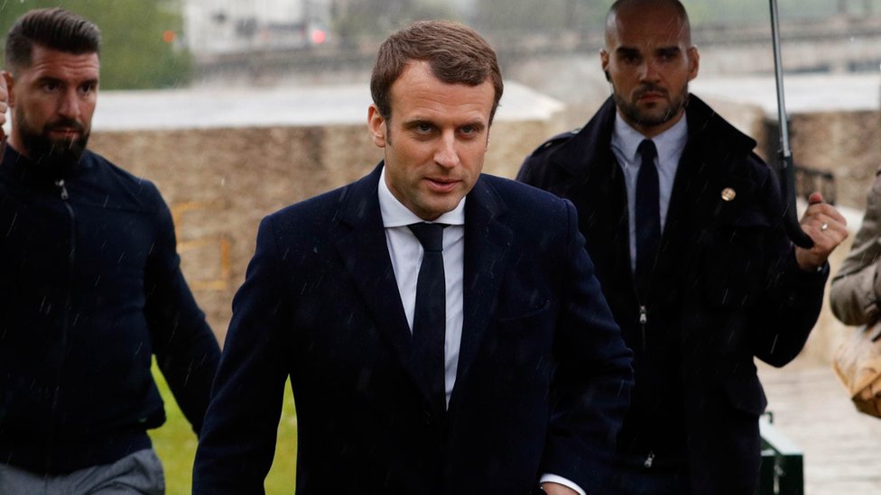 Emanuel Macron es el favorito para ganar las elecciones presidenciales de Francia. Emanuel Macron