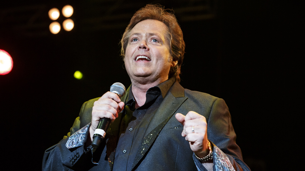Jimmy Osmond: Stage return 'off the cards' after stroke - BBC News
