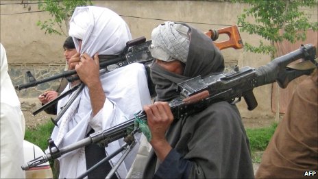 Combatentes do Talebã no Afeganistão