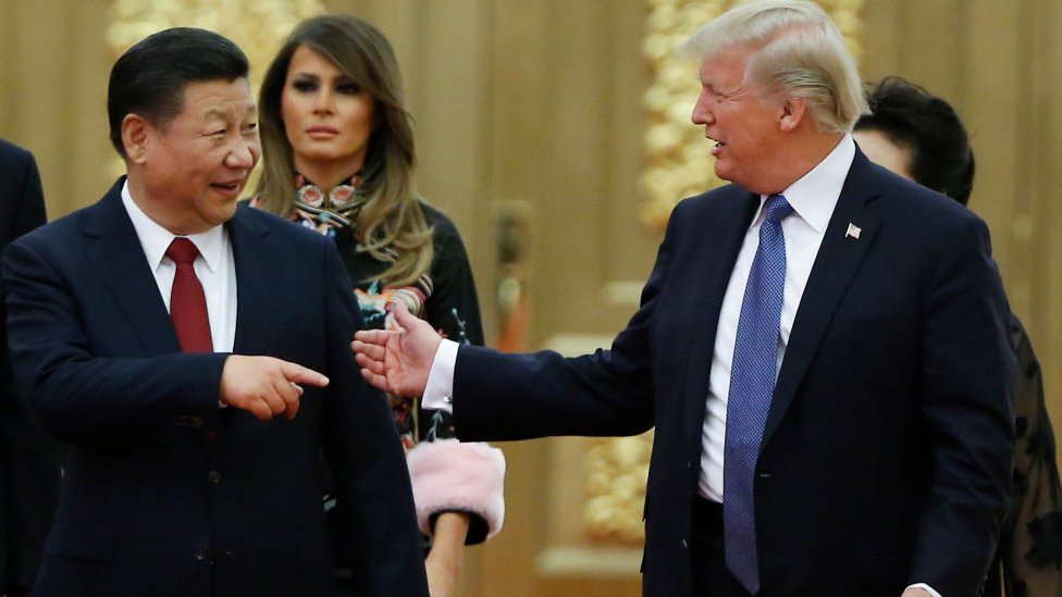 Xi Jingping y Donald Trump