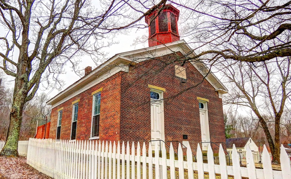Валлийская конгрегационалистская церковь в Оук-Хилле, штат Огайо