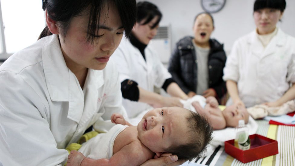 Nacimiento en China