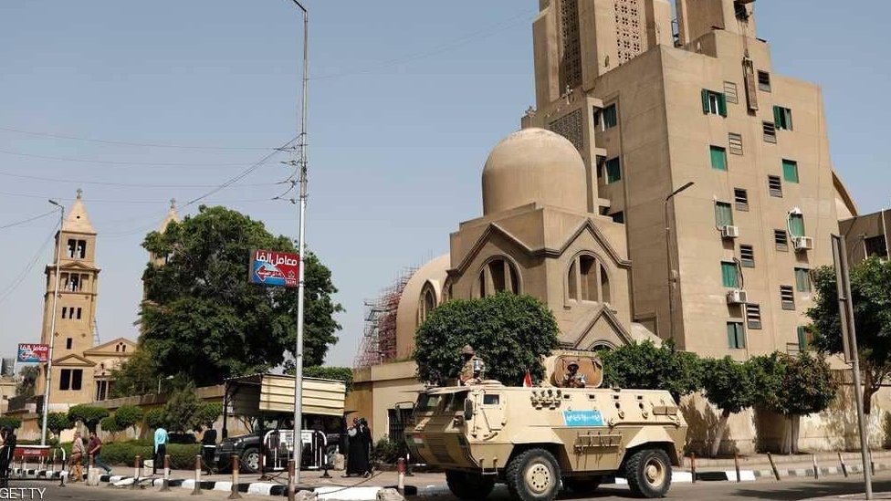 صورة أرشيفية لكنيسة في القاهرة