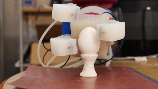 3D printed robotic silicone hands made by Massachusetts Institute of Technology (MIT)