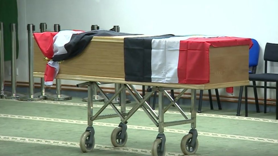 Похороны Мариам Мустафа в Египте