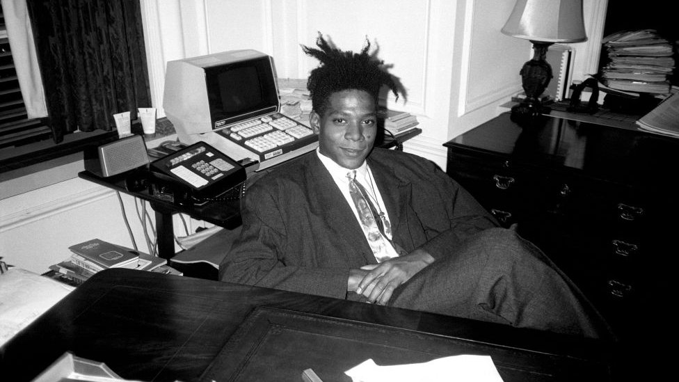 Jean Michel Basquiat en 1985