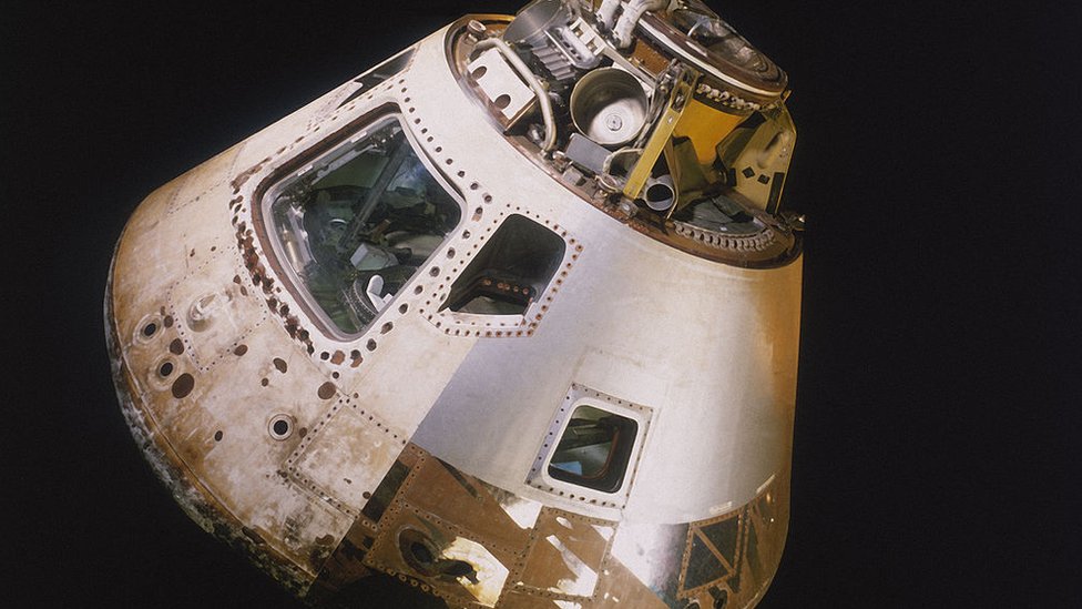 El módulo de comando del Apollo 14